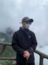 駱駝（CAMEL）行俠硬殼單層沖鋒衣戶(hù)外登山服防風(fēng)防水防污時(shí)尚休閑風(fēng)衣外套 A34BA6B001，幻影黑，男女同款 M 曬單實(shí)拍圖