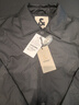 杰克·瓊斯（JACK&JONES）男裝25年秋冬季輕薄羽絨服男士翻領(lǐng)無帽短款PU壓膠鴨絨服棉夾克 E41黑色 M （175） 曬單實(shí)拍圖