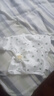 婧麒（JOYNCLEON）新生嬰兒兒衣服初生半背衣夏季款寶寶棉上衣薄款和尚服夏裝 綠色小象_夏季薄款 59cm 曬單實(shí)拍圖