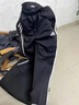 品牌純棉運動褲男春秋款加絨加厚束腳長褲三條杠百搭直筒休閑衛(wèi)褲 AD黑色直筒【春秋款】 XL (175) 140-160斤 曬單實拍圖