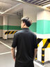 Calvin KleinJeans25早秋新款男士商務(wù)休閑ck純色刺繡純棉短袖T恤POLO4LC228G UB1-太空黑 L 曬單實(shí)拍圖