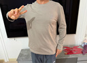 JEANSWEST LIFE真維斯純棉長(cháng)袖t恤男春秋款美式潮牌男士打底衫休閑寬松男款上衣 曬單實(shí)拍圖