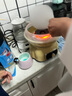 Noryong棉花糖機(jī)全自動(dòng)家用兒童小孩彩糖小型商用擺攤棉花糖機(jī)器 豪華款黃色（彩糖*1+糖勺*1+棉花糖竹簽*10） 曬單實(shí)拍圖