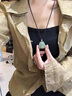 京鑒保真和田玉彌勒佛吊墜女玉佛頭玉墜項鏈小佛公玉石玉佩掛件玉墜 和田玉隔珠 咖繩款【精美包裝 配證書(shū)】 曬單實(shí)拍圖