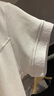 Calvin Klein Jeans夏季女士簡約ck字母壓印袖口辣妹短款重磅短袖T恤J221677 BEH-太空黑 M 曬單實拍圖