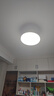 美的（Midea）風(fēng)扇燈餐廳吊扇燈led臥室燈隱形扇葉遙控三防燈具熟睡風(fēng)包安裝 曬單實(shí)拍圖