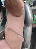 BIMLL B Alcantara汽車頭枕頸枕腰靠車載靠枕腰枕車用奔馳S級(jí)邁巴赫通用 曬單實(shí)拍圖