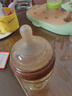 世喜新生兒防脹氣奶瓶0-6個(gè)月嬰兒玻璃奶瓶仿母乳奶嘴 240ml（3-7月） 曬單實(shí)拍圖