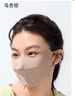 蕉下（beneunder）面膜防曬口罩騎行口罩女高顏值輕薄無(wú)痕防曬面罩護(hù)臉基尼烏杏棕 曬單實(shí)拍圖