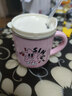 如山兒童牛奶杯刻度家用敞口316L不銹鋼寶寶吸管杯學(xué)飲杯喝水杯子 牛奶杯【粉】帶蓋 260ml 曬單實拍圖