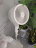 海爾（Haier）空氣循環(huán)扇家用電風(fēng)扇全自動搖頭大風(fēng)量臺式落地扇大暴風(fēng)臥室桌面立式省電加高智能語音遙控電扇 【8檔大風(fēng)力】遙控定時循環(huán)扇HFX-Y2352A 曬單實(shí)拍圖