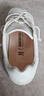 BIRKENSTOCK德國進(jìn)口男女款牛皮革軟木Bend低幫系帶休閑板鞋 白色常規(guī)1017723 42 曬單實(shí)拍圖