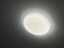 雷士（NVC）LED吸頂燈 現(xiàn)代簡(jiǎn)約臥室書房餐廳燈具語音智控圓形包安裝燈飾 曬單實(shí)拍圖