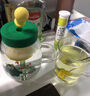 卡羅特大容量玻璃杯茶水分離泡茶杯夏季女吸管水杯大肚杯子 綠色850ml 曬單實(shí)拍圖
