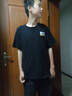 奢依君（SHEYIJUN）小潮teamt恤 /小潮院長/小潮TEAM情侶裝寬松短袖T恤男女上衣cos服 黑色小標(biāo) L 曬單實拍圖