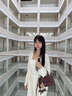 CinvaiKrose【趙昭儀同款】包包女包2025新款保齡球斜挎包生日七夕情人節(jié)禮物 咖啡色【送女友老婆女生禮物走心】 曬單實拍圖