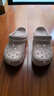 卡駱馳（crocs）經(jīng)典云朵clog洞洞鞋女鞋戶外涼鞋拖鞋厚底涼拖 206750-6UR W7 曬單實拍圖