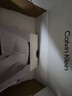 Calvin Klein內衣25春夏新款男士純棉府綢ck寬松阿羅褲家居平角內褲男NM2831 T9Z-白底條紋 1條 L 曬單實(shí)拍圖