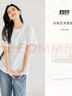 對白×馮瑋藝術(shù)家聯(lián)名涼感白色印花短袖T恤女夏2025新款百搭上衣 白色沙發(fā) S 曬單實拍圖