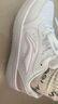 李寧（LI-NING）女鞋秋季新款白色透氣板鞋學(xué)生運動休閑輕便舒適透氣增高小白鞋 香檳白/桃若粉 【輕便透氣】 38 官方正品 曬單實拍圖