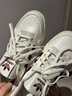 adidas NY 90 STRIPES經(jīng)典運動板鞋男女春季新款阿迪達斯三葉草 漢玉白/紅色/金色   37 曬單實拍圖