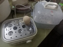 美的（Midea）【國家補(bǔ)貼】煮蛋器蒸蛋器 雙層家用迷你小蒸鍋 早餐 雞蛋羹自動(dòng)斷電防干燒便攜式家用MZ-ZDE2015 曬單實(shí)拍圖
