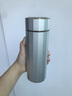 言易【七夕情人節(jié)禮物】高檔銀杯子999足銀內(nèi)膽銀水杯銀茶杯銀保溫杯 銀色【999足銀內(nèi)膽+檢測證書】 曬單實(shí)拍圖