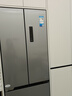 美的（Midea）417法式多門四開門60cm超薄零嵌入式雙變頻小戶型無霜電冰箱 MR-417WFPE 流蘇銀 家電國(guó)家補(bǔ)貼20% 曬單實(shí)拍圖
