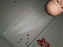 泰蘭尼斯兒童涼鞋夏季男童透氣防滑學(xué)步鞋寶寶包頭機能鞋 白/綠 21碼 曬單實(shí)拍圖