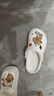 名創(chuàng)優(yōu)品（MINISO）洞洞鞋女款2025新款eva防滑防臭沙灘鞋增高涼拖鞋女夏季外穿 白色+卡皮巴拉組合(8個)滴塑 36-37 曬單實拍圖