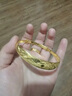 蕊意（Rui yi）新款黃金色龍鳳手鐲女推拉手環(huán)金包銀光面鐲子結(jié)婚婚嫁首飾送禮物 金4.5克-重約35克-龍鳳推拉手鐲 曬單實(shí)拍圖
