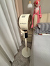 創(chuàng)維【全屋驅蚊】空氣循環(huán)扇家用電風扇落地扇2025新款大風量語音遙控輕音節(jié)能臥室小風扇Q522 白咖色 曬單實拍圖