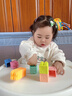 颯望德國軟膠積木嬰兒可啃咬食品級寶寶玩具1-3歲幼兒童寶寶生日禮物 軟膠積木16件套【可水煮耐啃咬】 曬單實(shí)拍圖