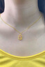 中國黃金（CHINA GOLD）黃金項鏈女新款足金郁見(jiàn)幸福吊墜生日禮物送女友老婆 郁見(jiàn)幸福吊墜約0.5g【甄選禮盒】 曬單實(shí)拍圖