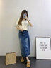 快樂瑪麗（J&M）勃肯鞋女2025秋季新款全包圓頭復古豆豆鞋舒適一腳蹬平底單鞋女 駝色 37 曬單實拍圖