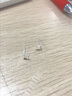 足銀999字母耳釘V型H型菱形簡(jiǎn)約小清新幾何耳飾2025新款爆款高級(jí) 菱形耳釘 曬單實(shí)拍圖