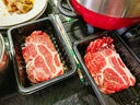 黑加寶廣墾黑土豬 豬肉生鮮 雪花肉 梅頭肉 豬肉脯豬肉松 燒烤火鍋原料 黑土豬雪花肉片 雪花肉切片150g 曬單實(shí)拍圖
