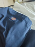 dickies2022春夏搭襯衫男系扣翻領(lǐng)短袖襯衫DK010211 藍色 L  曬單實拍圖