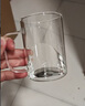 青蘋果耐熱玻璃杯6只裝 高硼硅玻璃可加熱圍爐煮茶帶把水杯泡茶杯牛奶杯 曬單實拍圖