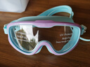 GCCDGM德國品牌兒童泳鏡男女童高清防水防霧大框游泳眼鏡潛水鏡水上運動(dòng) 紫藍平光【PP盒裝】 曬單實(shí)拍圖