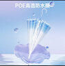 左都（ZUODU）透明長(zhǎng)柄雨傘直柄傘超大號(hào)透明傘長(zhǎng)把超輕便傘雙人長(zhǎng)把小清新漸變 曬單實(shí)拍圖