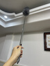洽苒德國雞毛撣子伸縮桿靜電除塵掃灰家用掃天花板高處縫隙清潔 【全長(cháng)2.9米/可擦5米高】+紗窗刷 1個(gè) 曬單實(shí)拍圖