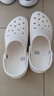 卡駱馳（crocs）經(jīng)典云朵Clog女沙灘洞洞鞋涼拖鞋206750 206750-100  38  曬單實(shí)拍圖