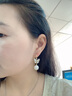 伊燦日韓貝殼蝴蝶仿珍珠耳墜女耳釘小眾設(shè)計感耳環(huán)2025年新款爆款耳飾 日韓貝殼蝴蝶珍珠耳墜 曬單實拍圖