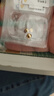 領(lǐng)豐金黃金豆豆AU9999足金實心真金豆子收藏節(jié)日禮物送女友節(jié)日小金豆 金豆1g 曬單實拍圖