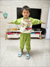 G.DUCKKIDS小黃鴨聯(lián)名兒童奧特曼衣服套裝男童夏裝寶寶短袖t恤牛仔褲兩件套 白色套裝 100 尺碼2~3歲【 90-100cm】 曬單實(shí)拍圖