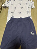 NIKE3BRAND 耐克吸濕透氣短T+短褲2件套25年夏季男女童滿印彈力套裝 曬單實拍圖