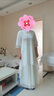 菲洛曼禪服佛系女夏天新款中國(guó)風(fēng)改良漢服旗袍中式禪意茶服仙氣雪紡 2298白色上衣+2121白色褲子 L 曬單實(shí)拍圖