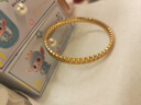 XUPING旭平首飾時(shí)尚氣質(zhì)高級感小眾設計手鐲送女朋友禮物送新年禮物 約56圈口 曬單實(shí)拍圖