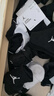 耐克（NIKE）Jordan官方耐克喬丹透氣運(yùn)動(dòng)船襪(3雙)秋季速干訓(xùn)練支撐DX9656 911白/黑/碳素灰/黑/黑/白 L 曬單實(shí)拍圖